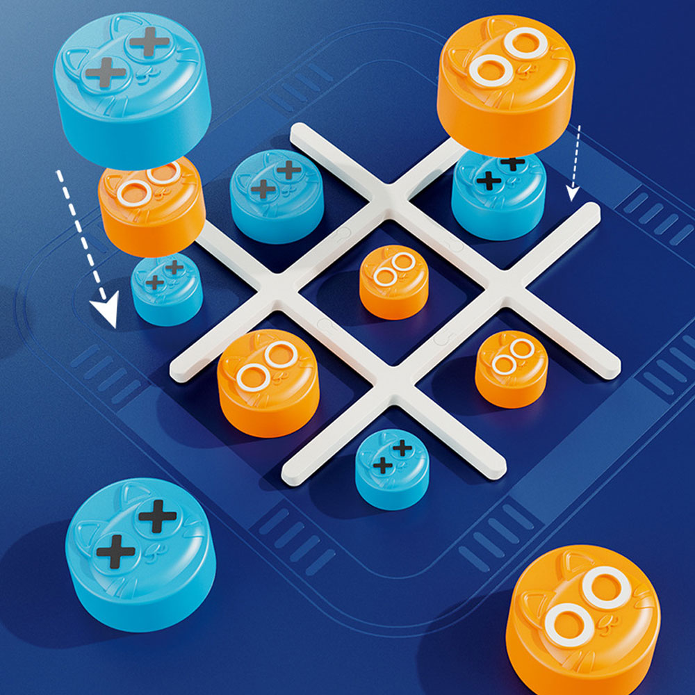 Board Game Fun - Children's Fun Well Chess Tic-Tac-Toe Developmental