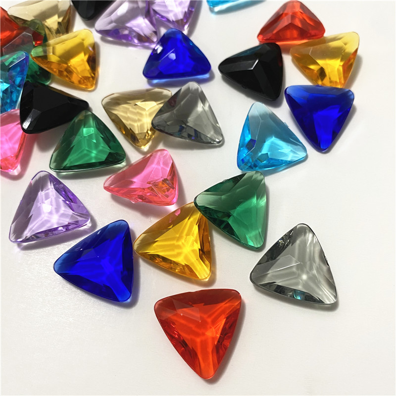 Board Game Economy - 10Pcs Acrylic Plastic 23mm Clear Triangle