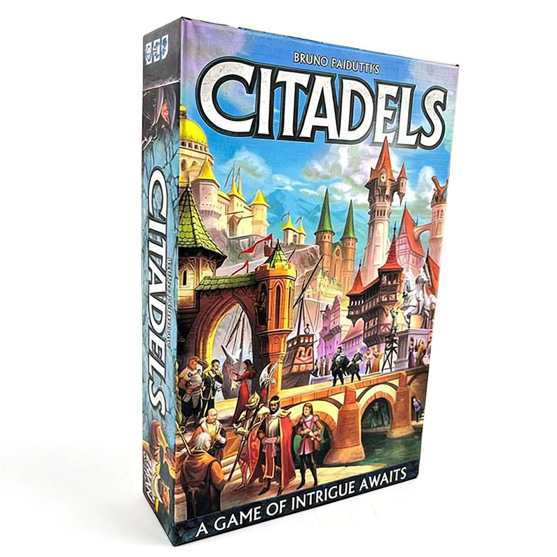 Board Game For 2 People - Fortress Revised Edition Clash Medieval City