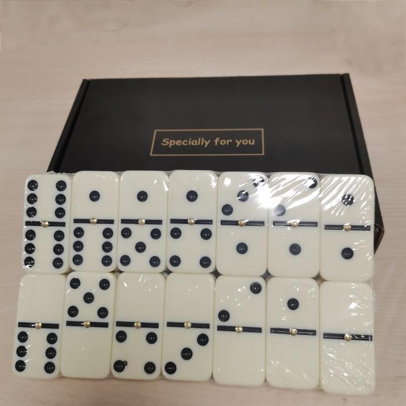 Board Game Monopoli - 28 Pieces of Melamine Dominoes Paper