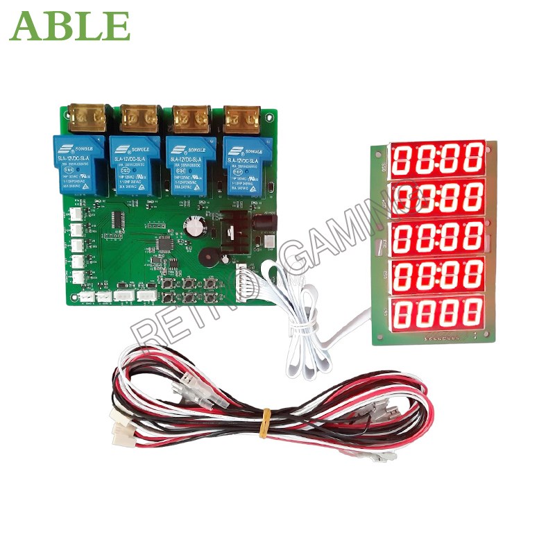 Board Game Economy - JY-215 Inbuilt Counter 4 Channel Timer