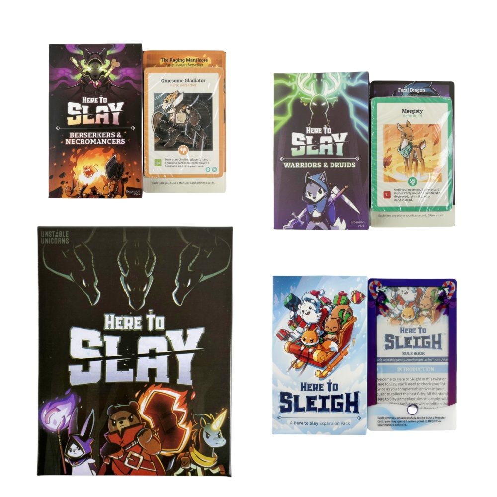 Here to Slay English Version O - Board Game Solo recension och pris