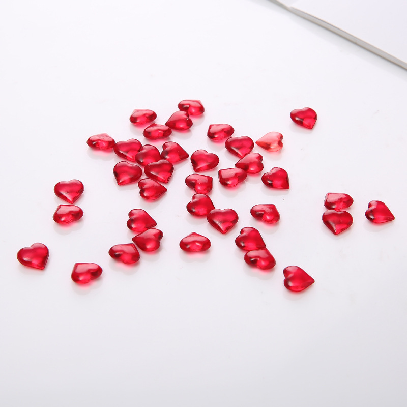 100PCS 10*4mm Heart Shape Acry - Board Game Economy recension och pris