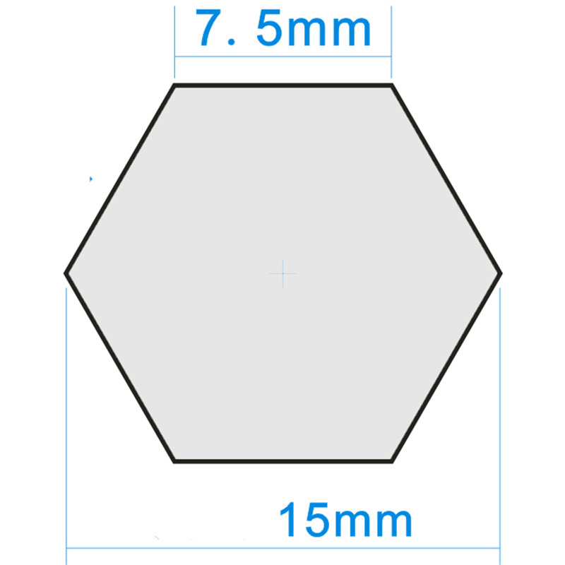 50 Pieces Wooden Hexagonal Pri - Board Game Economy recension och pris