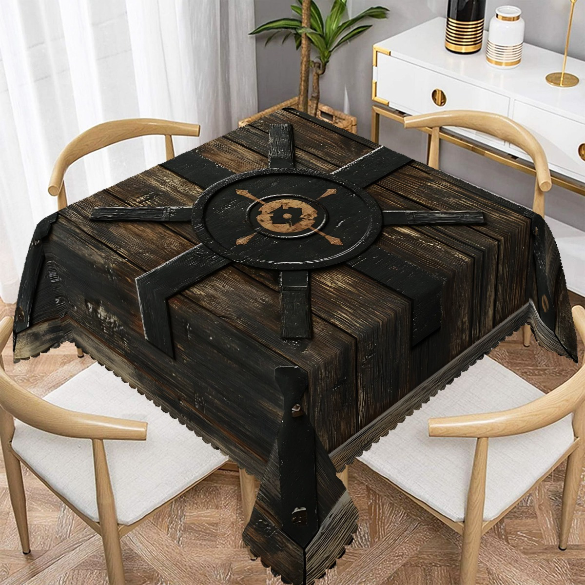 Viking Shield & Wood Grain Tab - Board Game Vikings recension och pris
