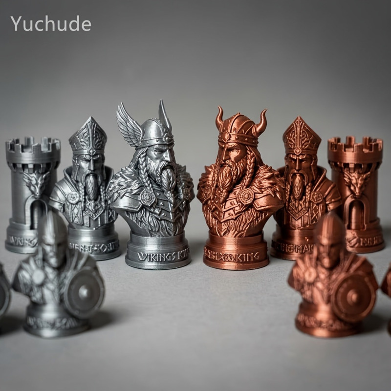 Viking Chess Pieces 3D Printed - Board Game Vikings recension och pris