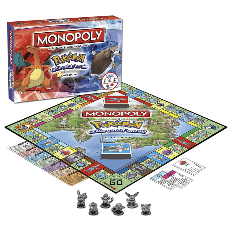 MONOPOLY Pokemon Board Game Ca - Board Game Monopoli recension och pris