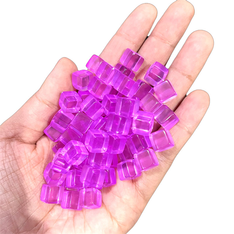 100pcs/set 8mm Clear Cube Dice - Board Game Economy recension och pris
