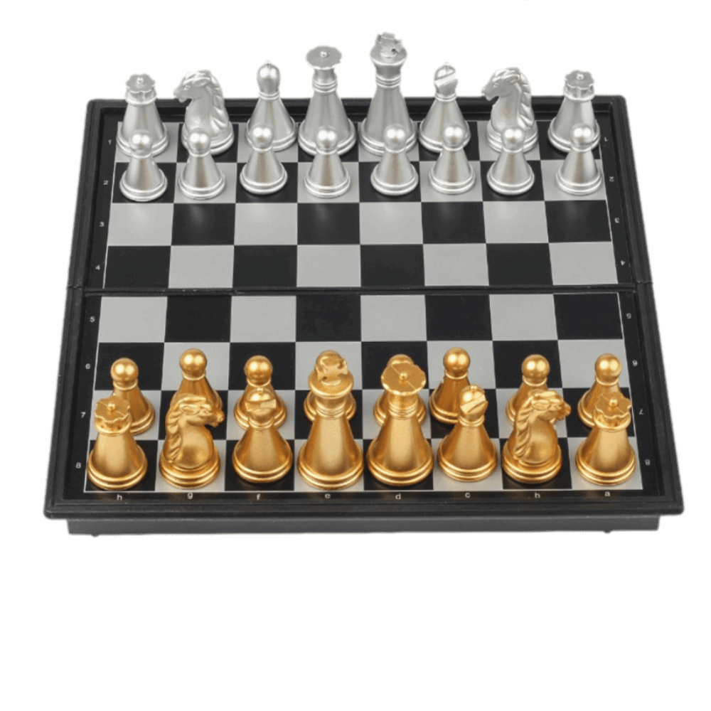 Pocket Size Gold Silver Mini C - Magnetic Travel Chess recension och pris