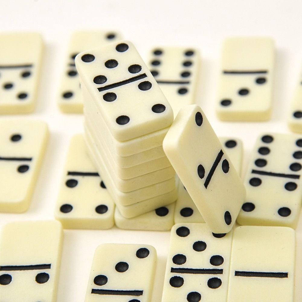 28PCS Double Six Domino Set En - Board Game Monopoli recension och pris