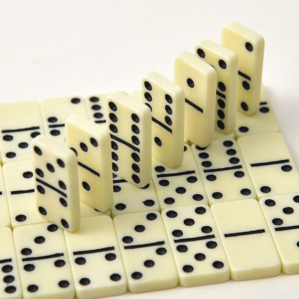 28PCS Double Six Domino Set En - Board Game Monopoli recension och pris