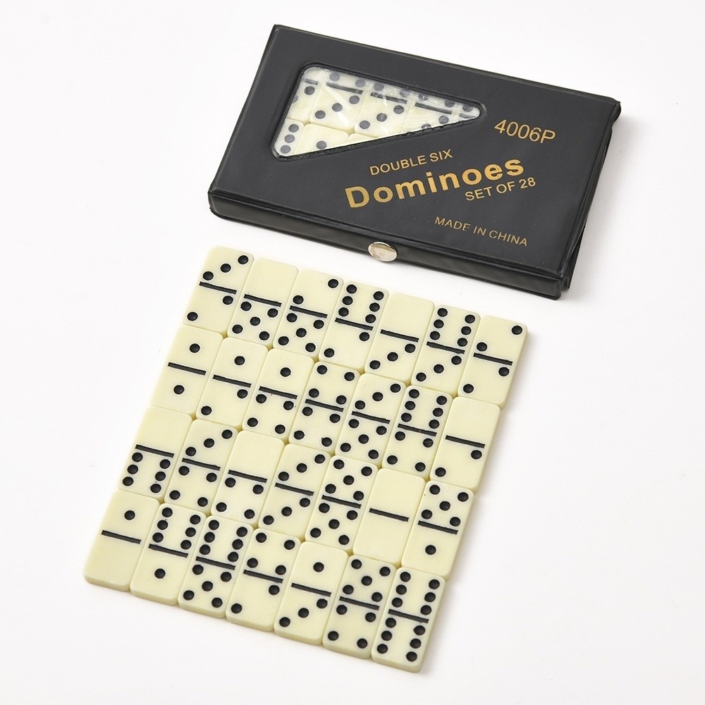 28PCS Double Six Domino Set En - Board Game Monopoli recension och pris