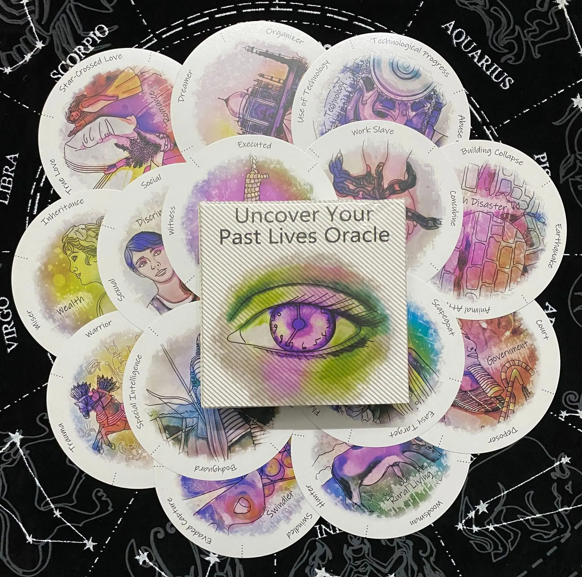 Uncover Your Past Life Oracle  - Board Game Oracle recension och pris