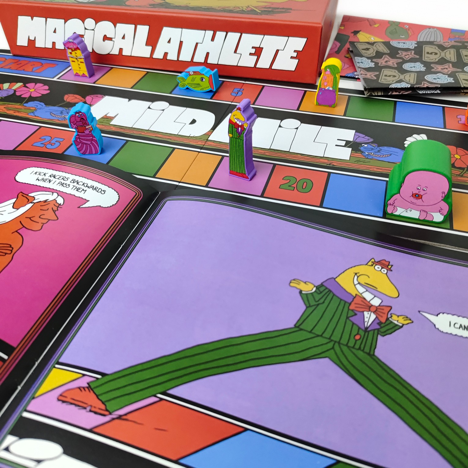 MAGICAL ATHLETE Card Game Part - Board Game Fun recension och pris
