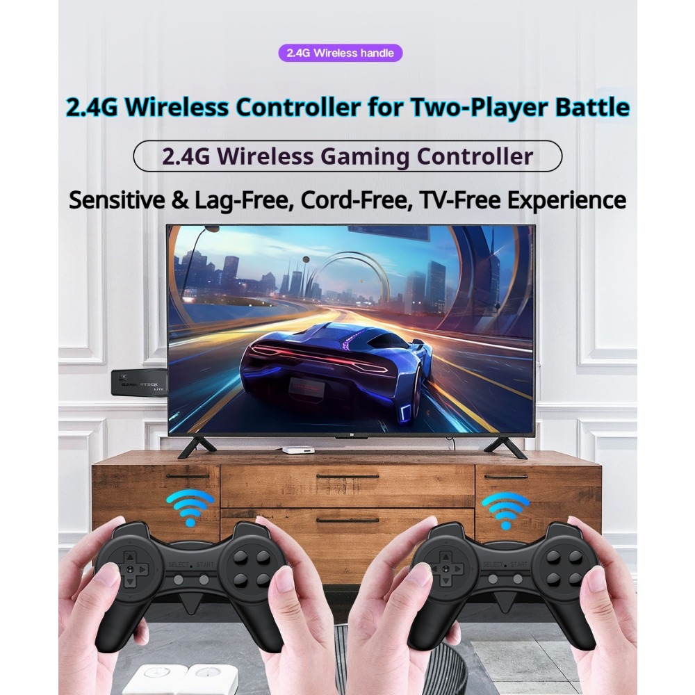 Portable 4K Retro Game Stick C - Board Game Journal recension och pris