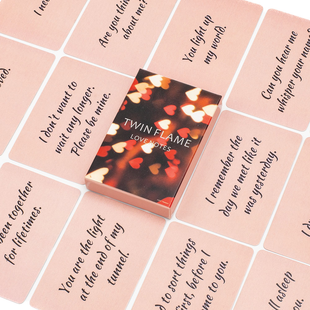Twin Flame Love Notes Oracle C - Board Game Oracle recension och pris