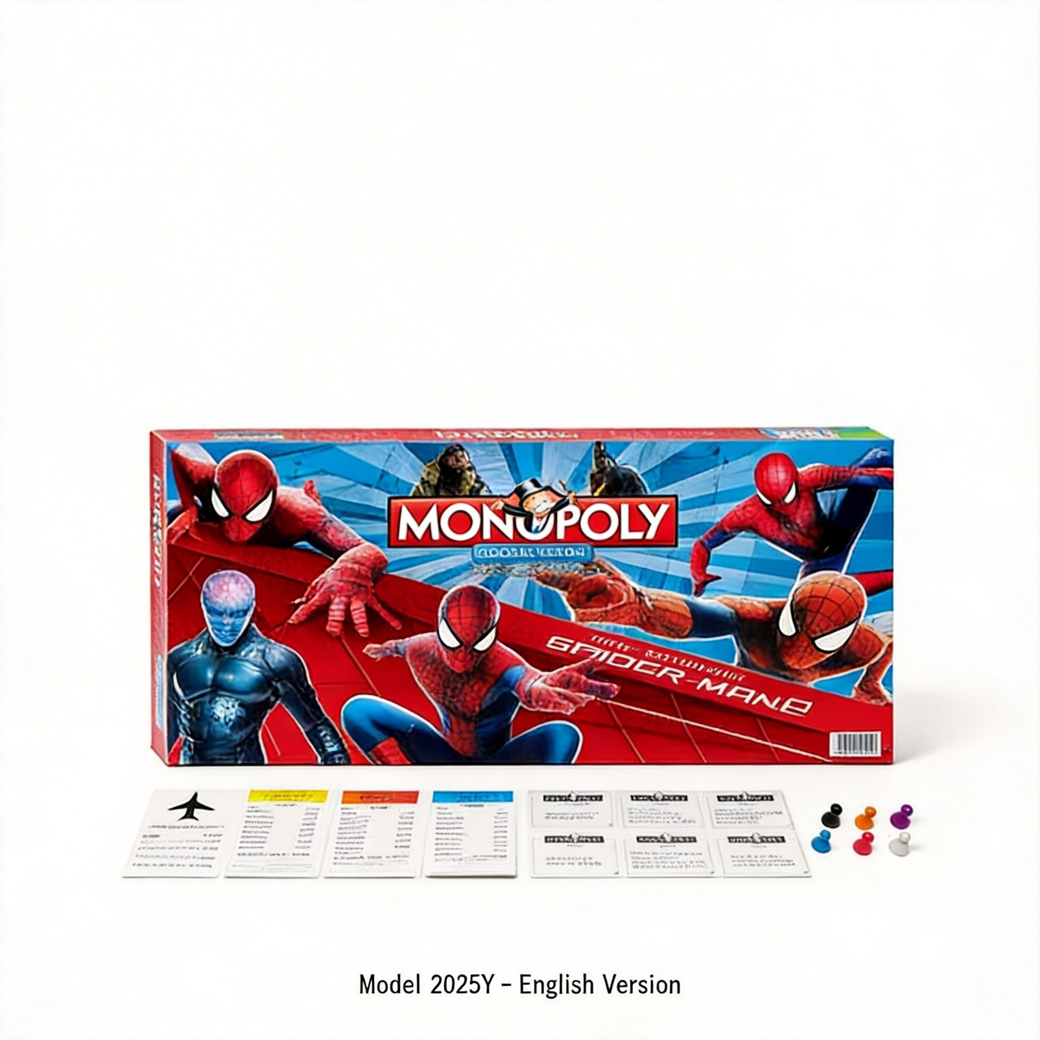 Spider-Man Monopoly Board Game - Board Game Monopoli recension och pris