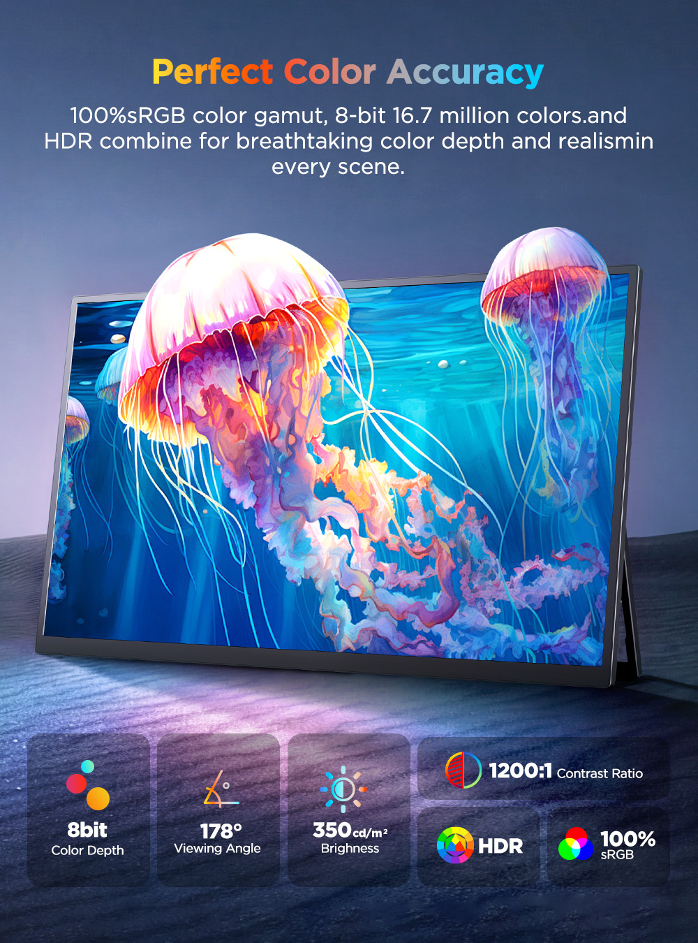 UPERFECT 4K Portable Monitor T - Board Game Journal recension och pris