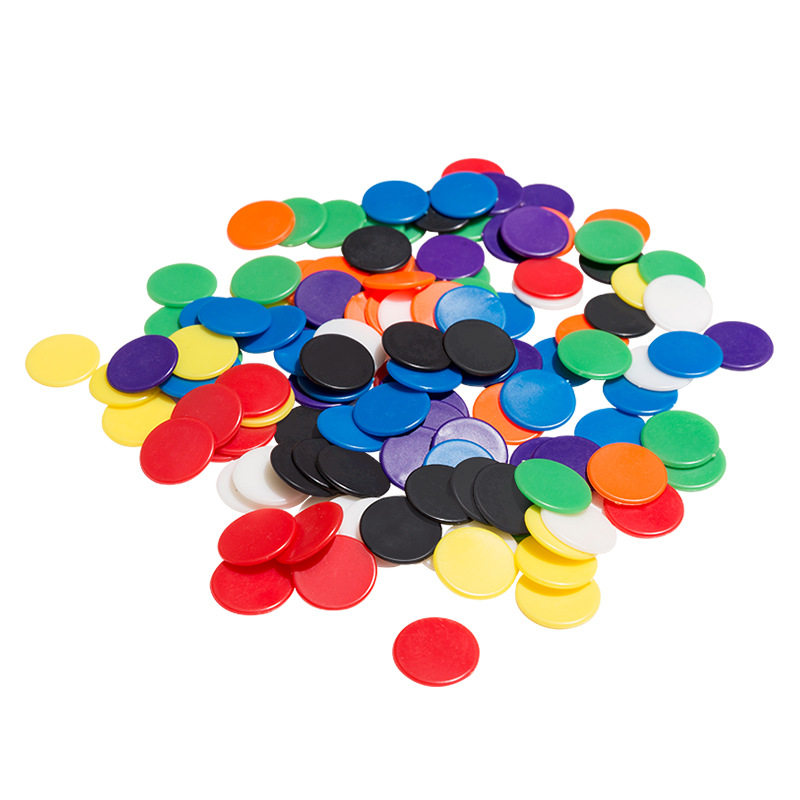 50/100/200pcs 19mm Chips Plast - Board Game Economy recension och pris