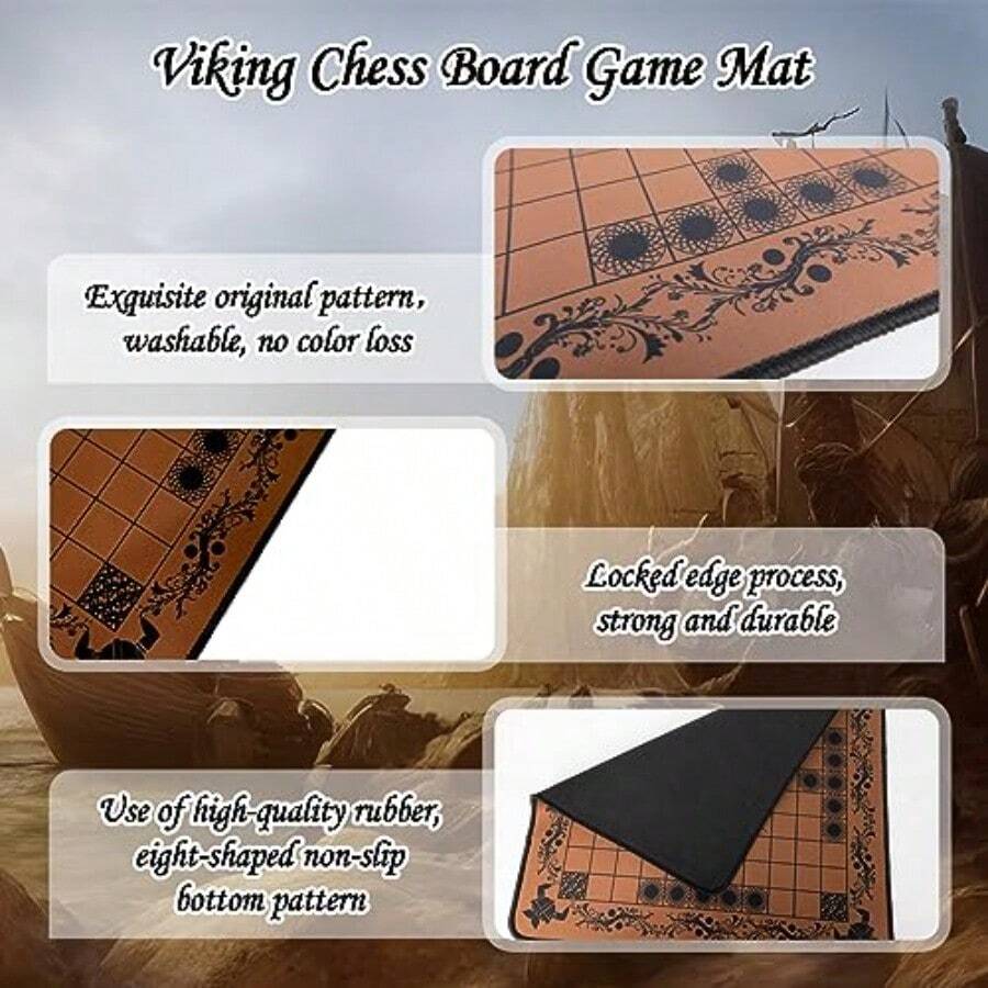 HNEFATAFL: Viking Chess Board  - Board Game Vikings recension och pris