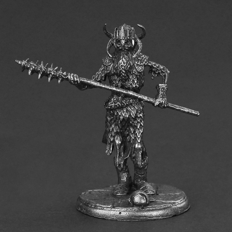 Viking Skull Warrior Corps Met - Board Game Vikings recension och pris