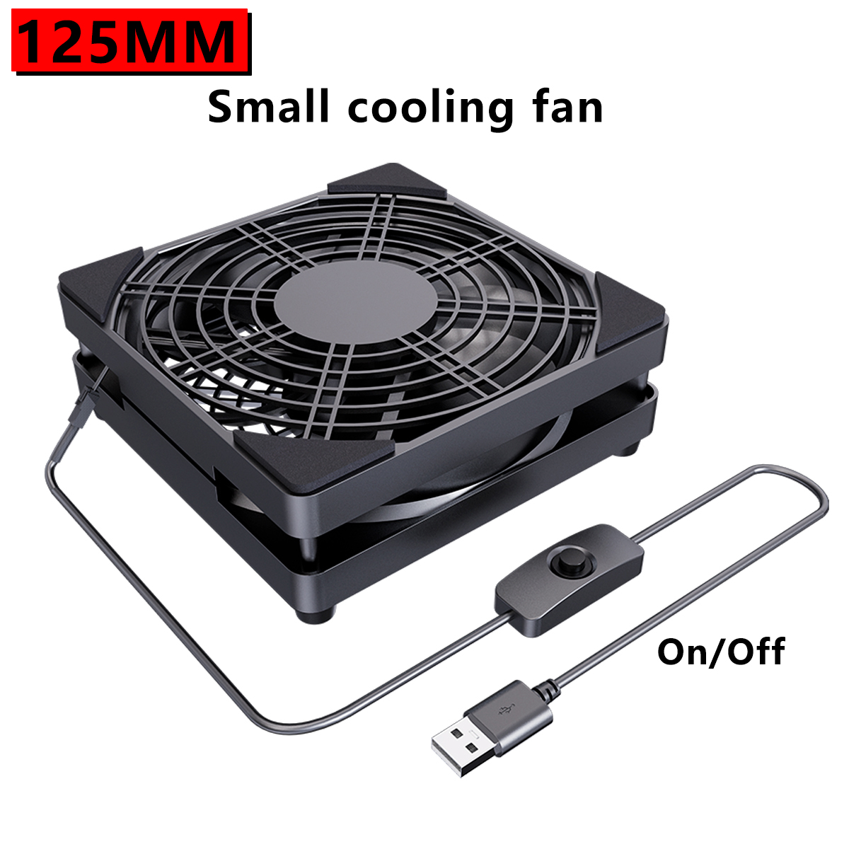 125mm USB Cooling Fan With On/ - Board Game Journal recension och pris