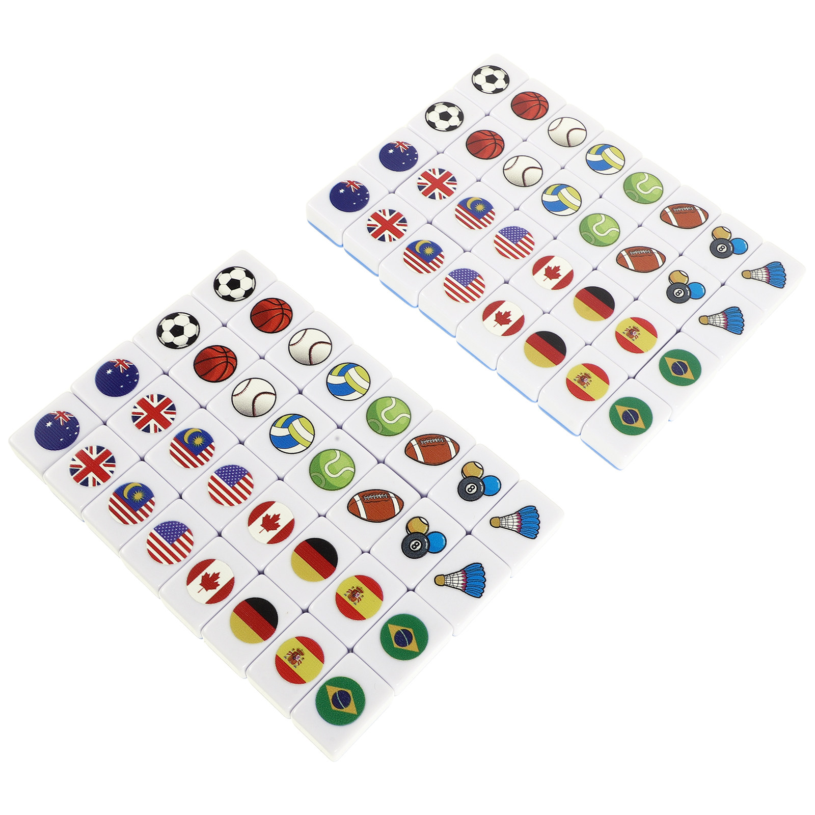 64 Pcs Mahjong Game for Kids C - Board Game Fun recension och pris