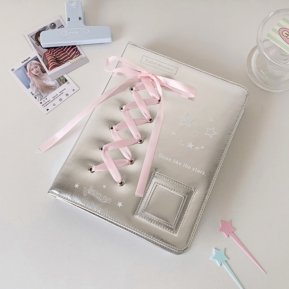 Hisocute Silver Glossy PU Phot - Board Game Book recension och pris