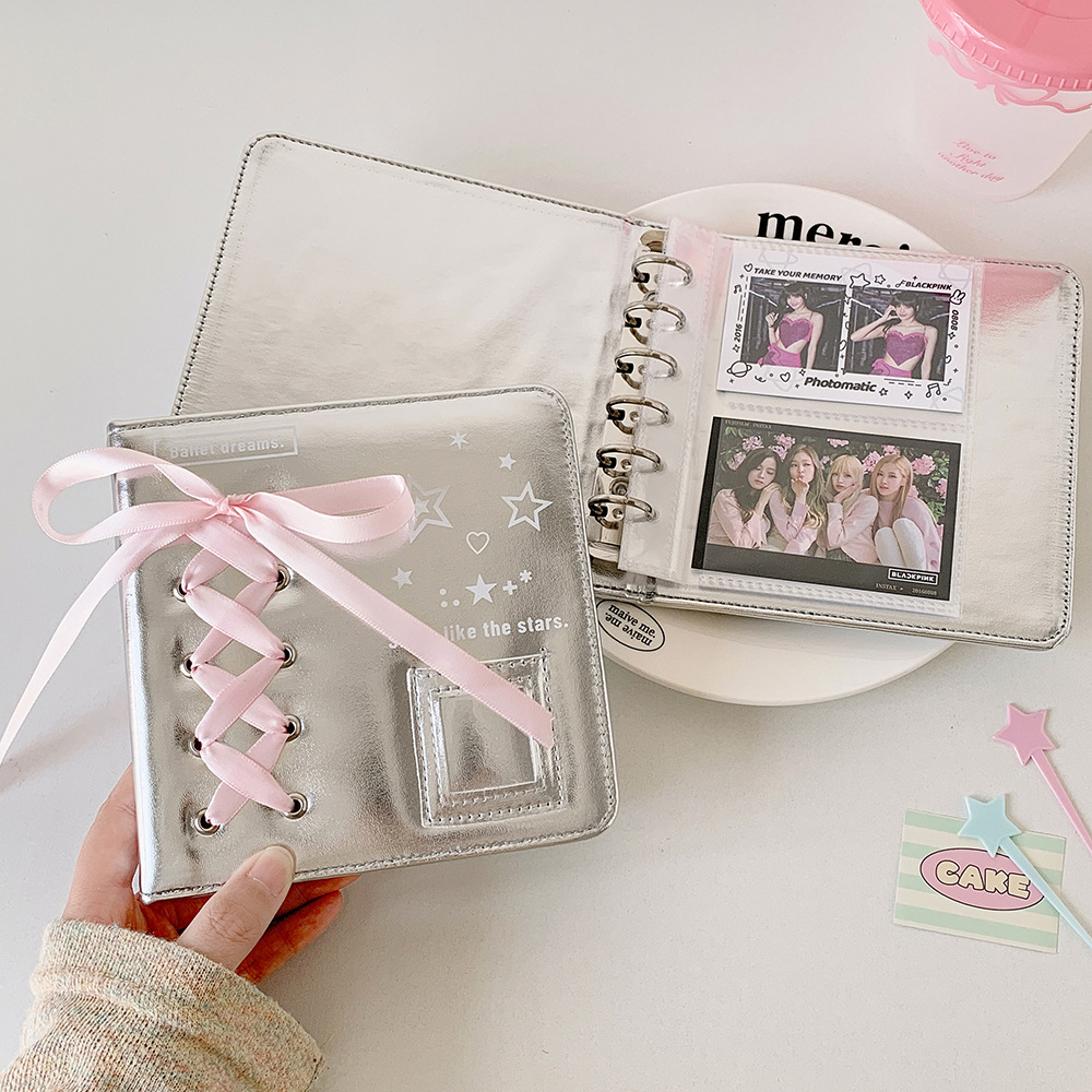 Hisocute Silver Glossy PU Phot - Board Game Book recension och pris