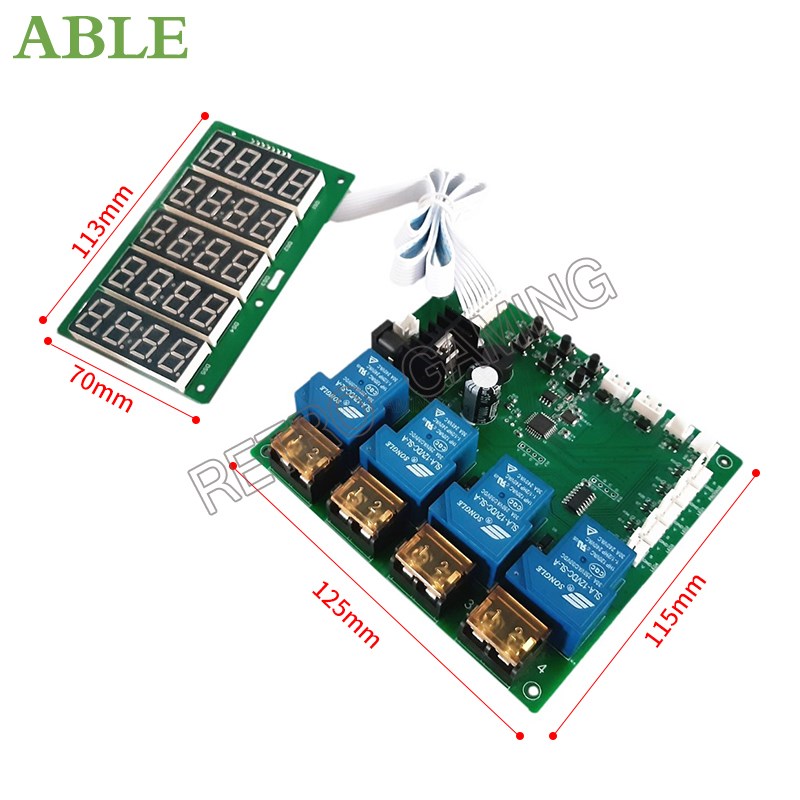 JY-215 Inbuilt Counter 4 Chann - Board Game Economy recension och pris