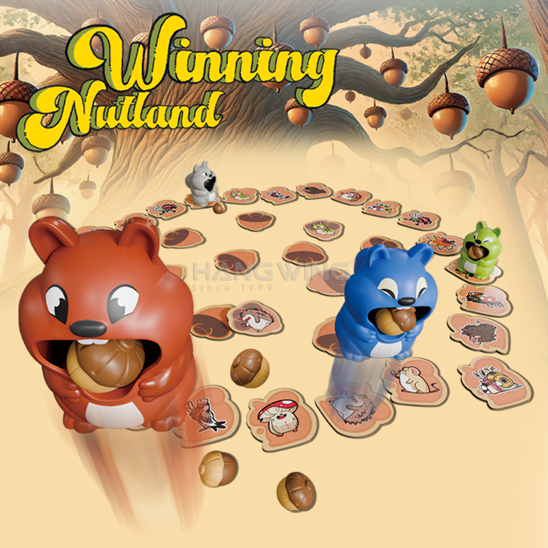 Winning Nutland Squirrel Adven - Board Game Solo recension och pris