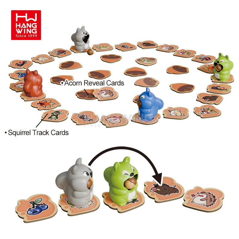 Winning Nutland Squirrel Adven - Board Game Solo recension och pris