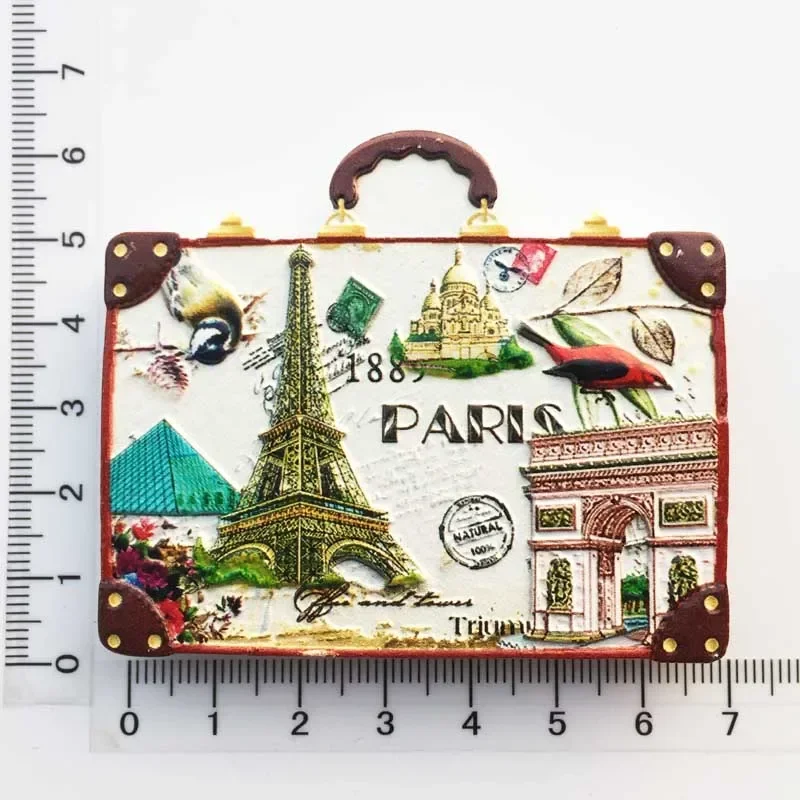 France  Paris Fridge Magnet So - Board Game Economy recension och pris