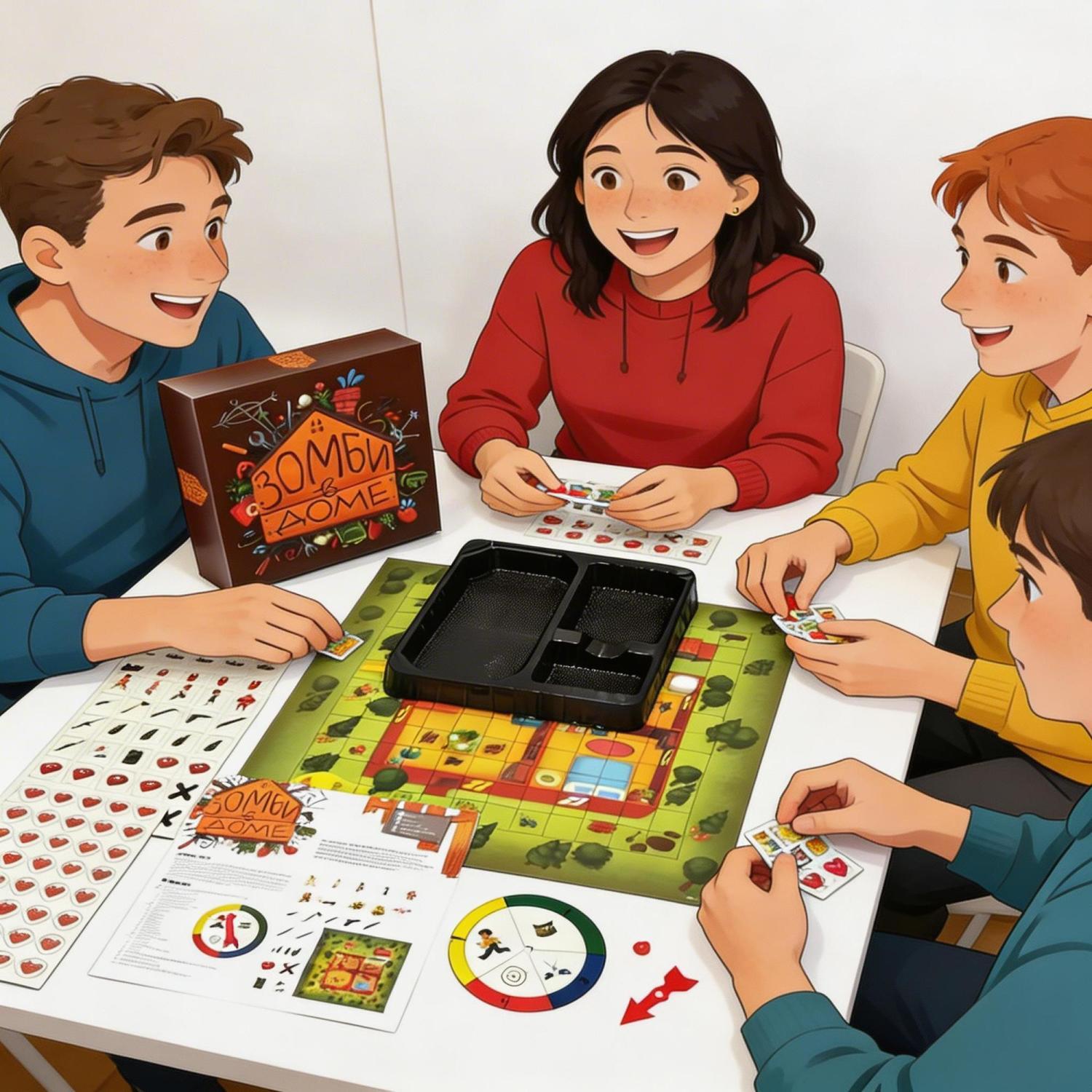 Russian Version Zombie Surviva - Board Game Zombies recension och pris