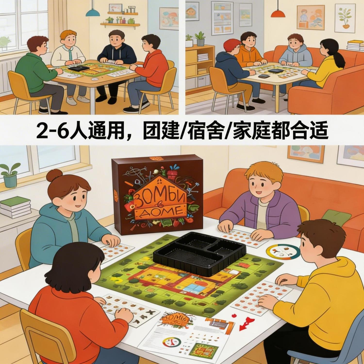 Russian Version Zombie Surviva - Board Game Zombies recension och pris